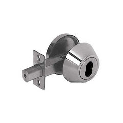 Deadbolts; Type: Single Cylinder; Key Type: Keyed Alike; Lock Type: Single Cylinder; Mount Type: Through Hole; Finish/Coating: Satin Stainless Steel; Material: Steel; Minimum Door Thickness: 1.375 in; Maximum Door Thickness: 1.75 in; Lockset Grade: Grade