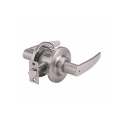 Lever Locksets; Type: Privacy; Key Type: Keyless; Strike Type: ANSI 4-7/8; Finish/Coating: Satin Chrome; Material: Steel; Material: Steel; Door Thickness: 1-3/8 ™1-3/4; Backset: 2.75; Lockset Grade: Grade 2; Cylinder Type: None; Minimum Order Quantity: St