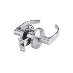 Lever Locksets; Type: Patio ; Key Type: Keyed Different; Strike Type: ANSI 4-7/8; Finish/Coating: Satin Chrome; Material: Steel; Material: Steel; Door Thickness: 1-3/8 ™1-3/4; Backset: 2.75; Lockset Grade: Grade 2; Cylinder Type: None; Minimum Order Quant