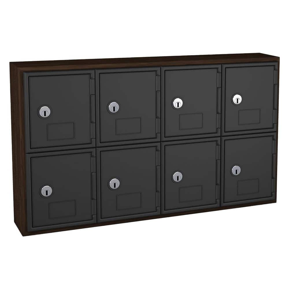 Starter Locker: Keyed Black, Acrylonitrile Butadiene Styrene Plastic, Assembled