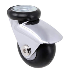 Spherical/Ball Casters; Mount: Round; Grip Ring; Wheel Type: Solid Rubber; Swivel: Yes; Wheel Material: Neoprene Rubber; Wheel Width: 1; Brake Type: No Brake; Load Capacity: 125.00; Wheel Shape: Donut; Mounting Height: 2.625; Wheel Hardness Rating: 85 Sho