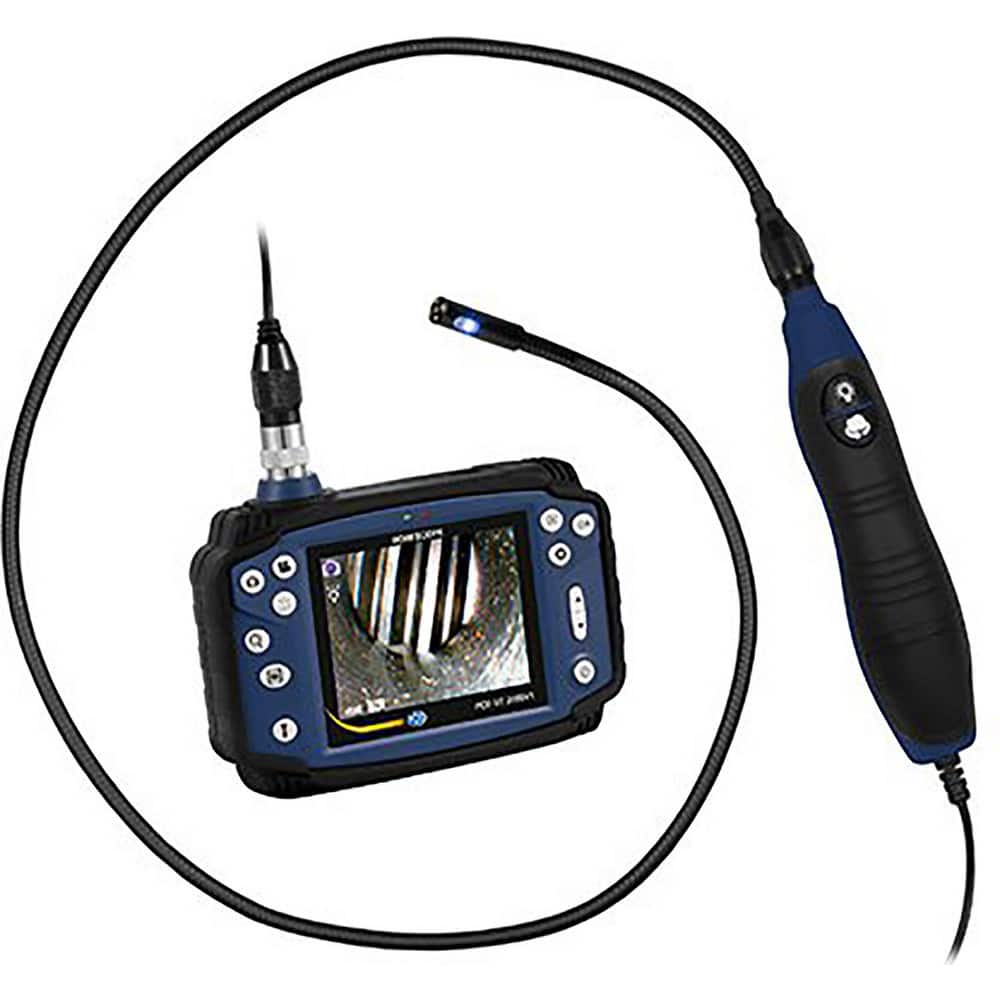Inspection Cameras & Video Borescopes; Type: Data Logging Video Borescope; Compact Video Borescope; Video Inspection System; Probe Length (Inch): 3.00; Probe Diameter (Inch): 9 mm; Magnification: 4x; Field Of View: 90.000; Wireless Connection: No; Shaft D