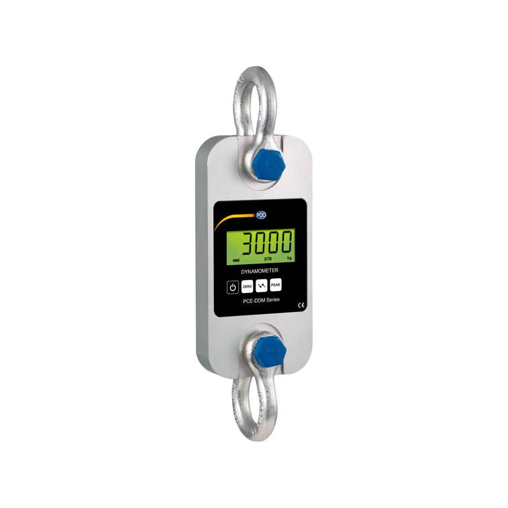 Crane Scales & Hanging Scales; Type: Crane Scale; Capacity (Lb.): 6614.00; Capacity (kg): 3000.0000; Display Type: LCD w/Backlight; Graduation: 1