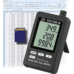 Thermometer/Hygrometers & Barometers; Probe Type: Build-in; Accuracy Degree (C):  ™0.8 ™C/ ™ 1.4 ™F:  ™ 4% RH; Accuracy Degree (F):  ™0.8 ™C/ ™ 1.4 ™F:  ™ 4% RH; Type: Thermo-Hygrometer; Temperature/Humidity Recorder; Hygrometer; Accuracy:  ™0.8 ™C/ ™ 1.4