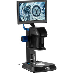 Microscopes; Microscope Type: Digital; Eyepiece Type: Digital; Arm Type: Adjustable; Focus Type: Adjustable; Image Direction: Upright; Eyepiece Magnification: 4x; Objective Lens Magnification: 10x