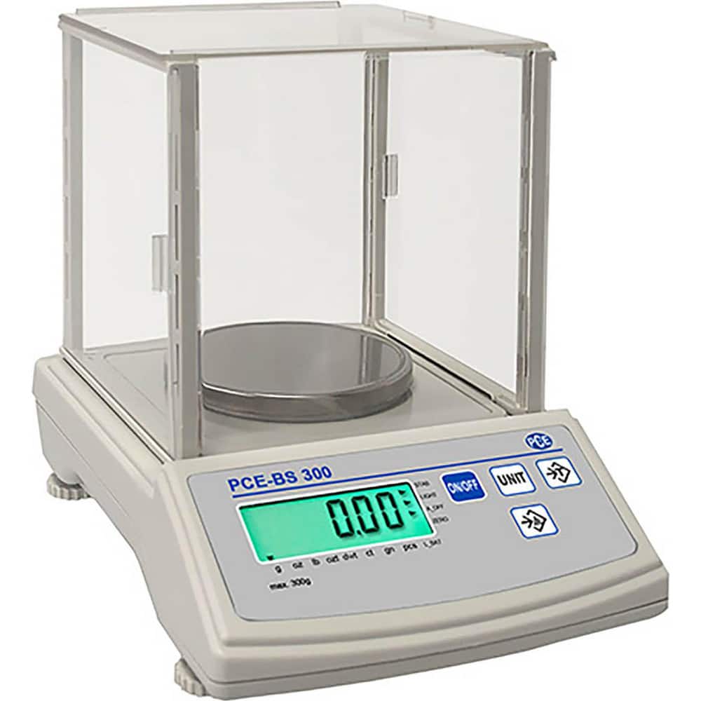 Shipping & Receiving Platform & Bench Scales; System Of Measurement: pounds; ounces; grams; Display Type: Backlit; Digital LCD; Capacity (Lb.): 300.000; Capacity (kg): 300.000; Capacity: 300.000; Calibration: Digital; Graduation: 0.0100; Graduation: 0.010