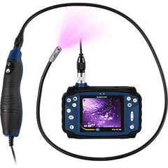 Inspection Cameras & Video Borescopes; Type: Data Logging Video Borescope; Compact Video Borescope; Video Inspection System; Probe Length (Inch): 1.00; Probe Diameter (Inch): 10 mm; Magnification: 4x; Field Of View: 90.000; Wireless Connection: No; Shaft