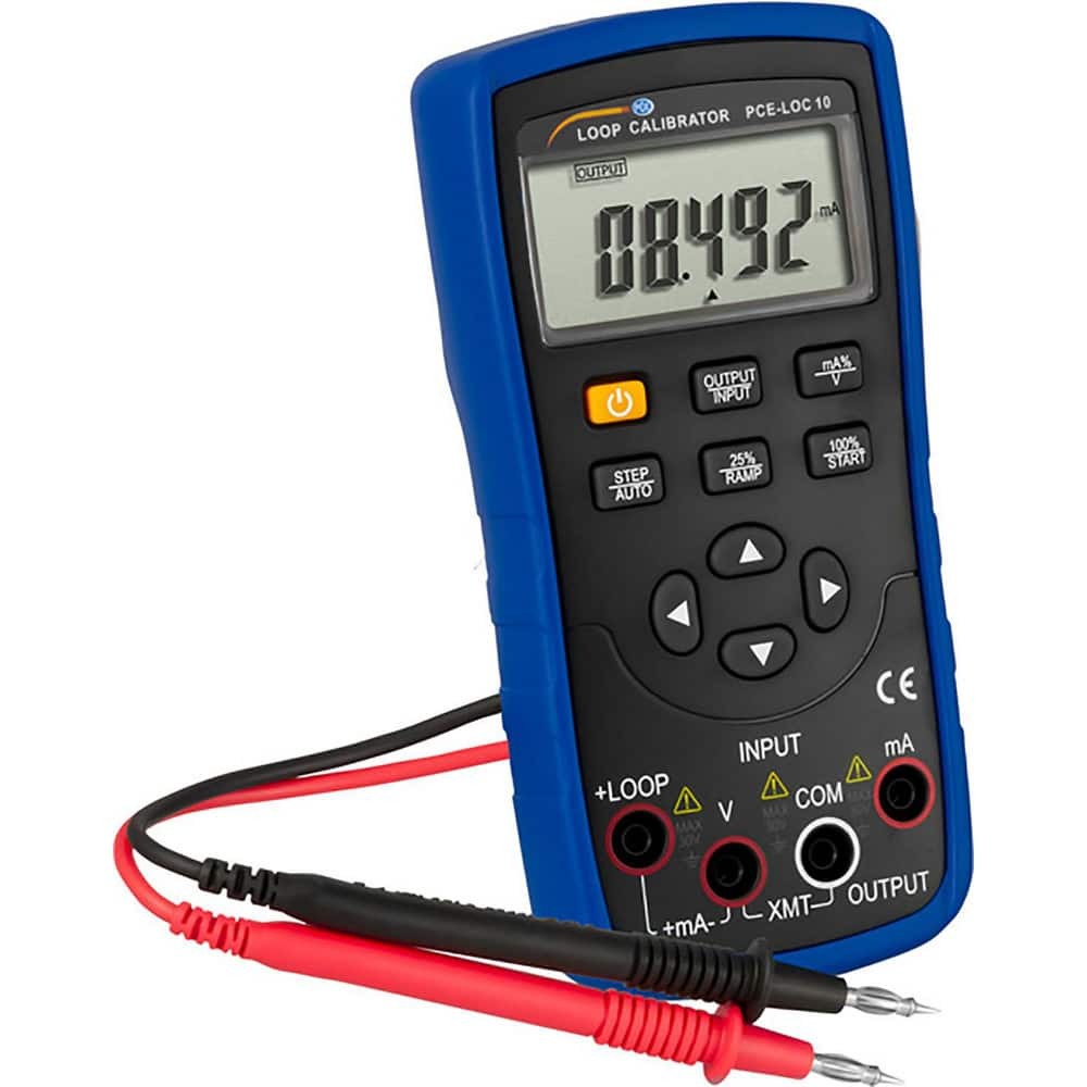 Calibrators; Minimum Voltage: 0; Maximum Voltage: 24; Minimum Amperage: 0.0000; Maximum Amperage: 22.00; Accuracy: 0.05%; Rtd Type: PT100