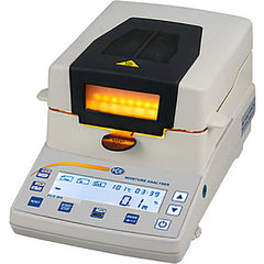 Moisture Meters & Analyzers; Accuracy: 0.1%; Minimum Operating Temperature: 104  ™F; Maximum Operating Temperature: 390.2  ™F; Maximum Relative Humidity: 95; Heat Source: Halogen; Accuracy (Percentage): 0.1%; Type: Moisture Analyzer; Maximum Relative Humi