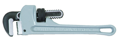 6" Pipe Capacity - 48" OAL - Aluminum Pipe Wrench - USA Tool & Supply