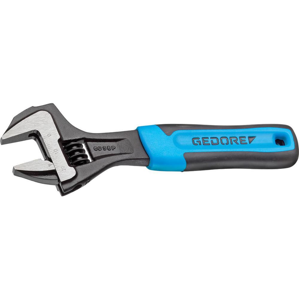 Adjustable Wrenches; Maximum Jaw Capacity: 30 mm; Finish: Black Phosphate; Chrome-Plated; Standards: ISO 6787; Overall Length: 10.00