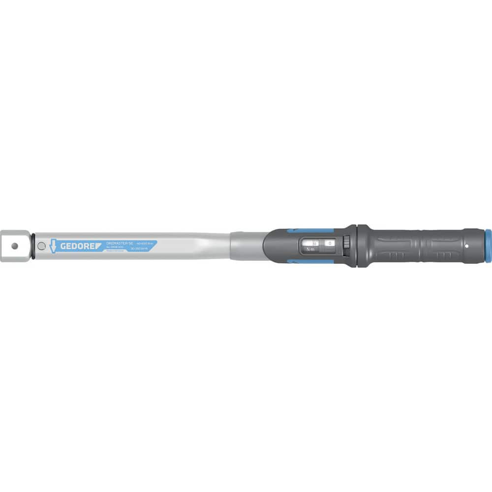 Adjustable Torque Wrench: Rectangular Cavity Drive, Newton Meter 30 to 150 Nm