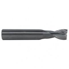 1/2 TuffCut® AL 2 Fl Center Cutting Necked Aluminum End Mill - USA Tool & Supply