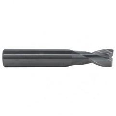 1/2 TuffCut® AL 2 Fl Center Cutting Necked Aluminum End Mill - USA Tool & Supply