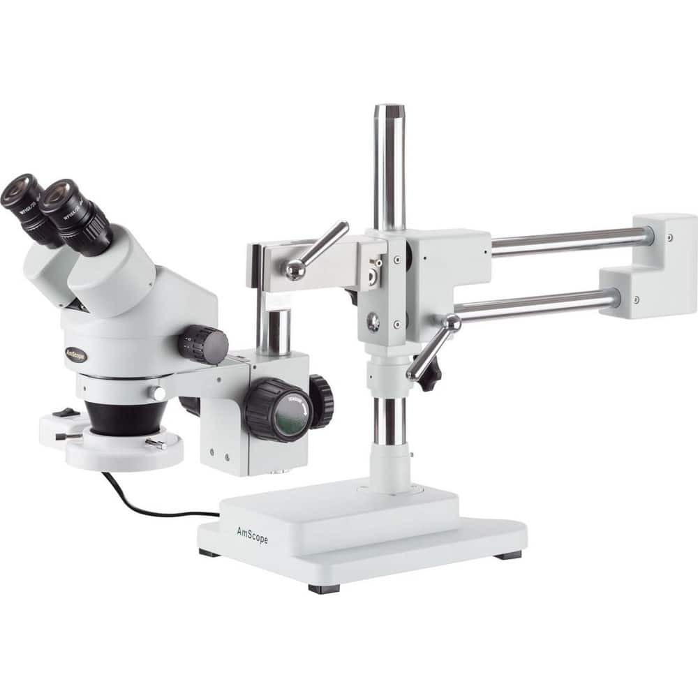 Microscopes; Microscope Type: Stereo; Eyepiece Type: Binocular; Image Direction: Upright; Eyepiece Magnification: 10x; Maximum Magnification: 7x
