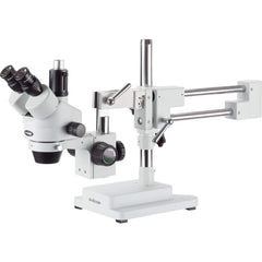 Microscopes; Microscope Type: Stereo; Eyepiece Type: Trinocular; Image Direction: Upright; Eyepiece Magnification: 10x; Maximum Magnification: 7x