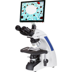 Microscopes; Microscope Type: Compound; Eyepiece Type: Trinocular; Image Direction: Upright; Eyepiece Magnification: 10x; Maximum Magnification: 40x