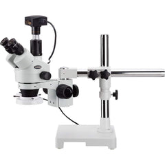 Microscopes; Microscope Type: Stereo; Eyepiece Type: Trinocular; Image Direction: Upright; Eyepiece Magnification: 10x; Maximum Magnification: 3.5x