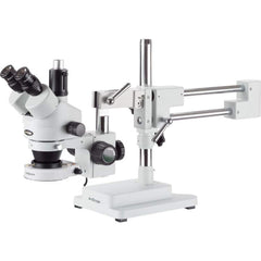Microscopes; Microscope Type: Stereo; Eyepiece Type: Trinocular; Image Direction: Upright; Eyepiece Magnification: 10x; Maximum Magnification: 3.5x