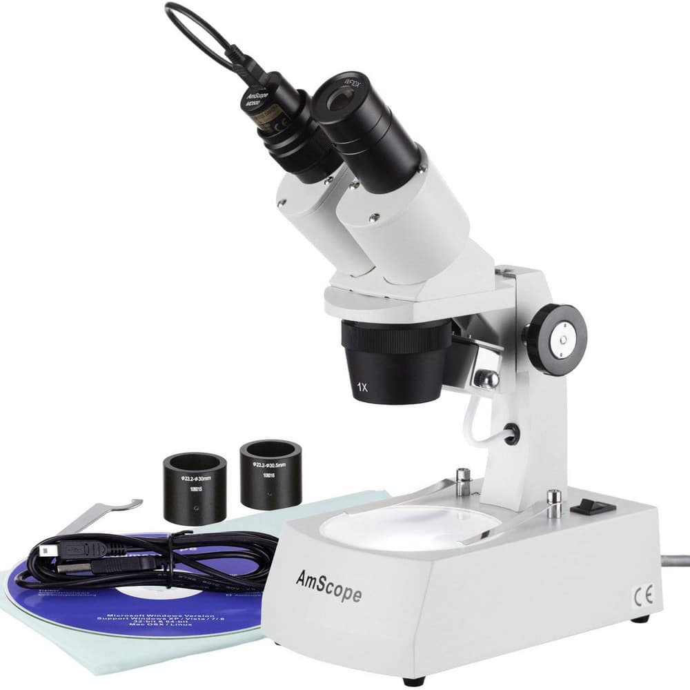 Microscopes; Microscope Type: Stereo; Eyepiece Type: Binocular; Image Direction: Upright; Eyepiece Magnification: 10x; Maximum Magnification: 10x