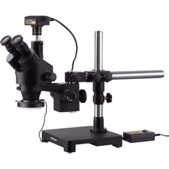 Microscopes; Microscope Type: Stereo; Eyepiece Type: Trinocular; Image Direction: Upright; Eyepiece Magnification: 10x; Maximum Magnification: 3.5x