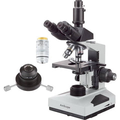 Microscopes; Microscope Type: Stereo; Eyepiece Type: Trinocular; Image Direction: Upright; Eyepiece Magnification: 10x; Maximum Magnification: 40x