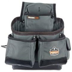 5522 GRAY 16-POCKET TOOL POUCH-SYNTH - USA Tool & Supply