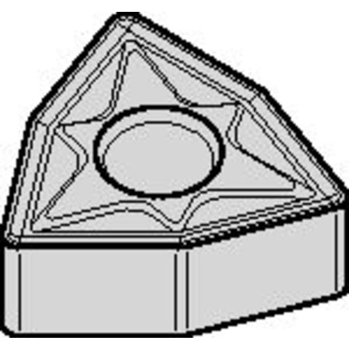 WNMG 432 Double-sided|G TN30M, 1/32″ Corner Radius, 3/16″ Thick, 1/2″ Inscribed Circle, TiN, Turning Indexable Insert - USA Tool & Supply