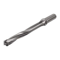 Replaceable Tip Drill: 0.984 to 1.02'' Drill Dia, 8.089″ Max Depth, 1.25'' Straight-Cylindrical Shank Uses H3P Inserts, 12.27 mm OAL, Through Coolant