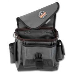 5516 GRAY TOPPED TOOL POUCH-STRAP - USA Tool & Supply
