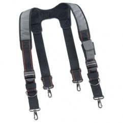 5560 GRAY PADDED TL BELT SUSPENDERS - USA Tool & Supply