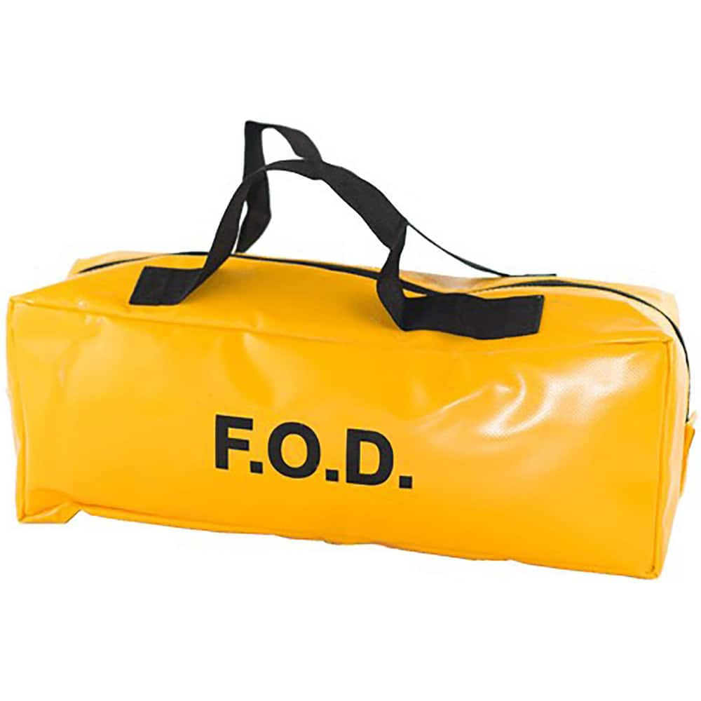 Tool Bags & Tool Totes; Closure Type: Zipper; Material: Vinyl; Overall Width: 17; Overall Depth: 6 in; Overall Height: 6 in; Color: Yellow; Number Of Pockets: 1.000