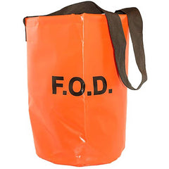 Tool Bags & Tool Totes; Closure Type: No Closure; Material: Vinyl; Overall Width: 12; Overall Depth: 12 in; Overall Height: 15 in; Color: Orange; Number Of Pockets: 1.000