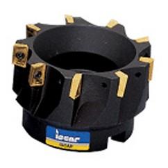 90° Arbor Mnt Face Mill-HM90F90APD3.00-8-1.00; 3" Dia - USA Tool & Supply