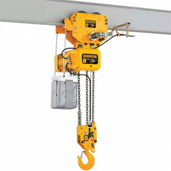 Harrington Hoist - Electric Hoists Type: Electric Chain Hoist Load Capacity (Ton): 10 - USA Tool & Supply