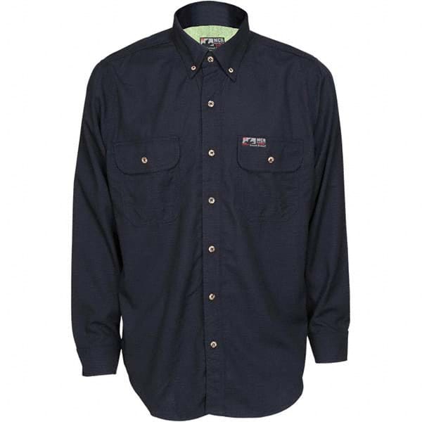 MCR Safety - Shirts Garment Style: Button Down Garment Type: Flame Resistant/Retardant - USA Tool & Supply