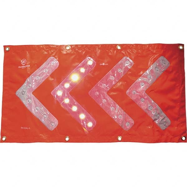 Railhead Corporation - Road Safety Lights & Flares Type: Magnetic Arrow Light Bulb Type: LED - USA Tool & Supply