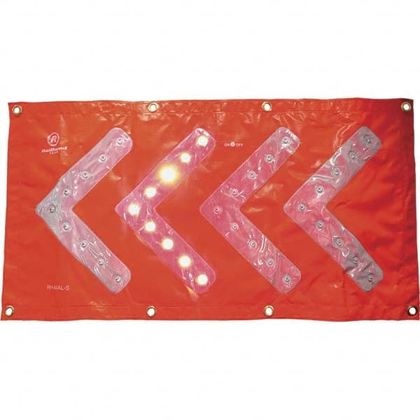 Railhead Corporation - Road Safety Lights & Flares Type: Magnetic Arrow Light Bulb Type: LED - USA Tool & Supply