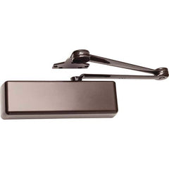 LCN - Manual Dampers Type: Heavy-Duty Door Closer Closer Body Length: 12.3 (Decimal Inch) - USA Tool & Supply