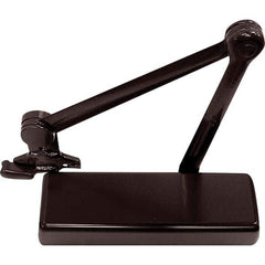 LCN - Manual Dampers Type: Spring Stop Arm Closer Body Length: 12.3 (Decimal Inch) - USA Tool & Supply