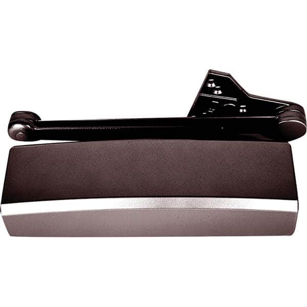 LCN - Manual Dampers Type: Heavy-Duty Door Closer Closer Body Length: 12.3 (Decimal Inch) - USA Tool & Supply