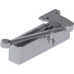 Hager - Manual Dampers Type: Heavy-Duty Door Closer Closer Body Length: 12.3 (Decimal Inch) - USA Tool & Supply