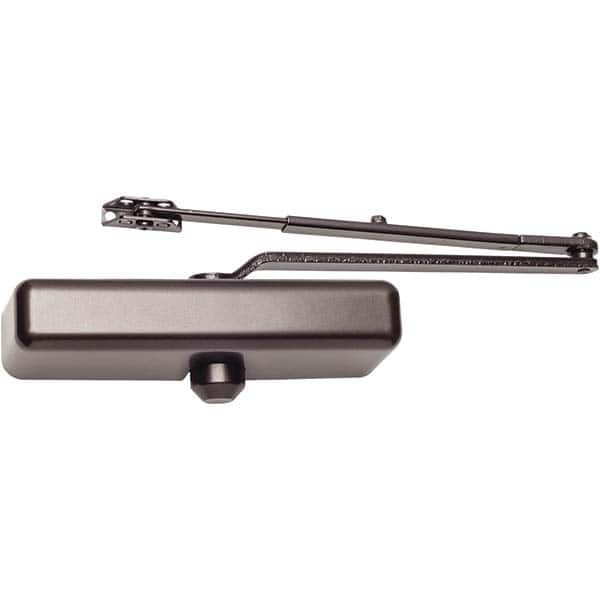 Falcon - Manual Dampers Type: Regular Arm Closer Body Length: 13.6 (Decimal Inch) - USA Tool & Supply