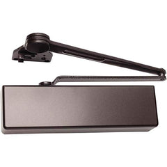 Falcon - Manual Dampers Type: Dead Stop Door Closer Closer Body Length: 13.6 (Decimal Inch) - USA Tool & Supply