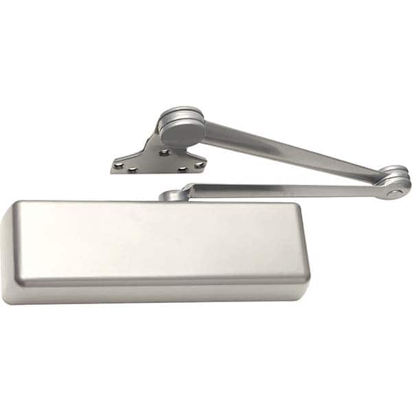 LCN - Manual Dampers Type: Heavy-Duty Door Closer Closer Body Length: 12.3 (Decimal Inch) - USA Tool & Supply