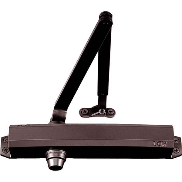 LCN - Manual Dampers Type: Hold Open Door Closer Closer Body Length: 13.1 (Decimal Inch) - USA Tool & Supply
