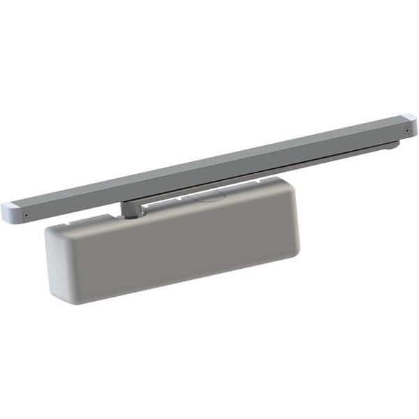 Hager - Manual Dampers Type: Spring Stop Arm Closer Body Length: 12.3 (Decimal Inch) - USA Tool & Supply