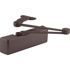 LCN - Manual Dampers Type: Dead Stop Door Closer Closer Body Length: 12.3 (Decimal Inch) - USA Tool & Supply