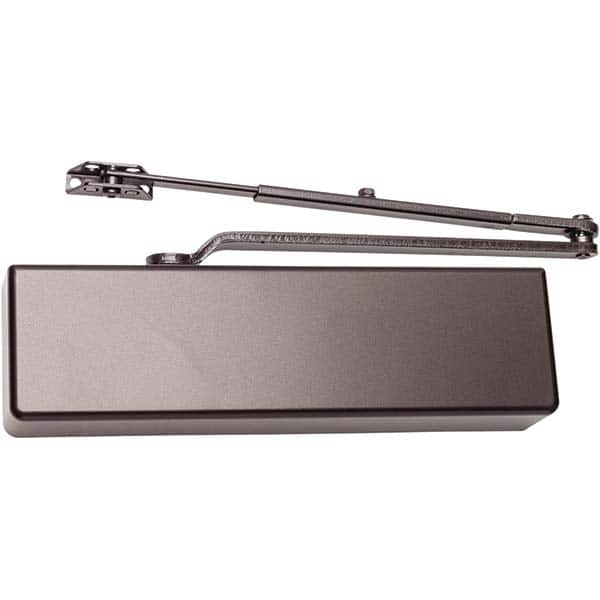 Falcon - Manual Dampers Type: Regular Arm Closer Body Length: 13.6 (Decimal Inch) - USA Tool & Supply