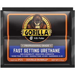 GorillaPro - Smaller than 1 oz. Foil Pack Fast Setting Epoxy - USA Tool & Supply